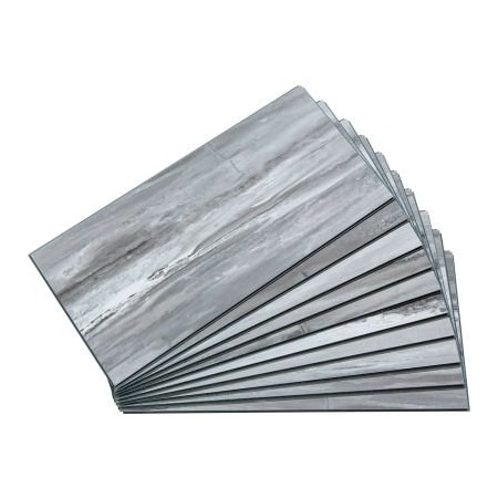 Acoustic Ceiling Products Palisade 23.2"L x 11.1"W Vinyl Wall Tile, Hermitage Granite, 10 Pack 53504